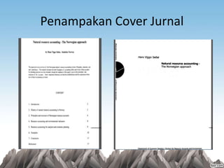Penampakan Cover Jurnal
 