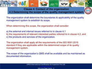 This is the presentation of ISO 9001:2015 ( Quality Management System ...