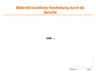 Till Kreutzer, i.e. Seite  Urheberrecht usw. ... (Materiell-)rechtliche Handhabung durch die Gerichte 