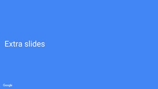 Extra slides
 