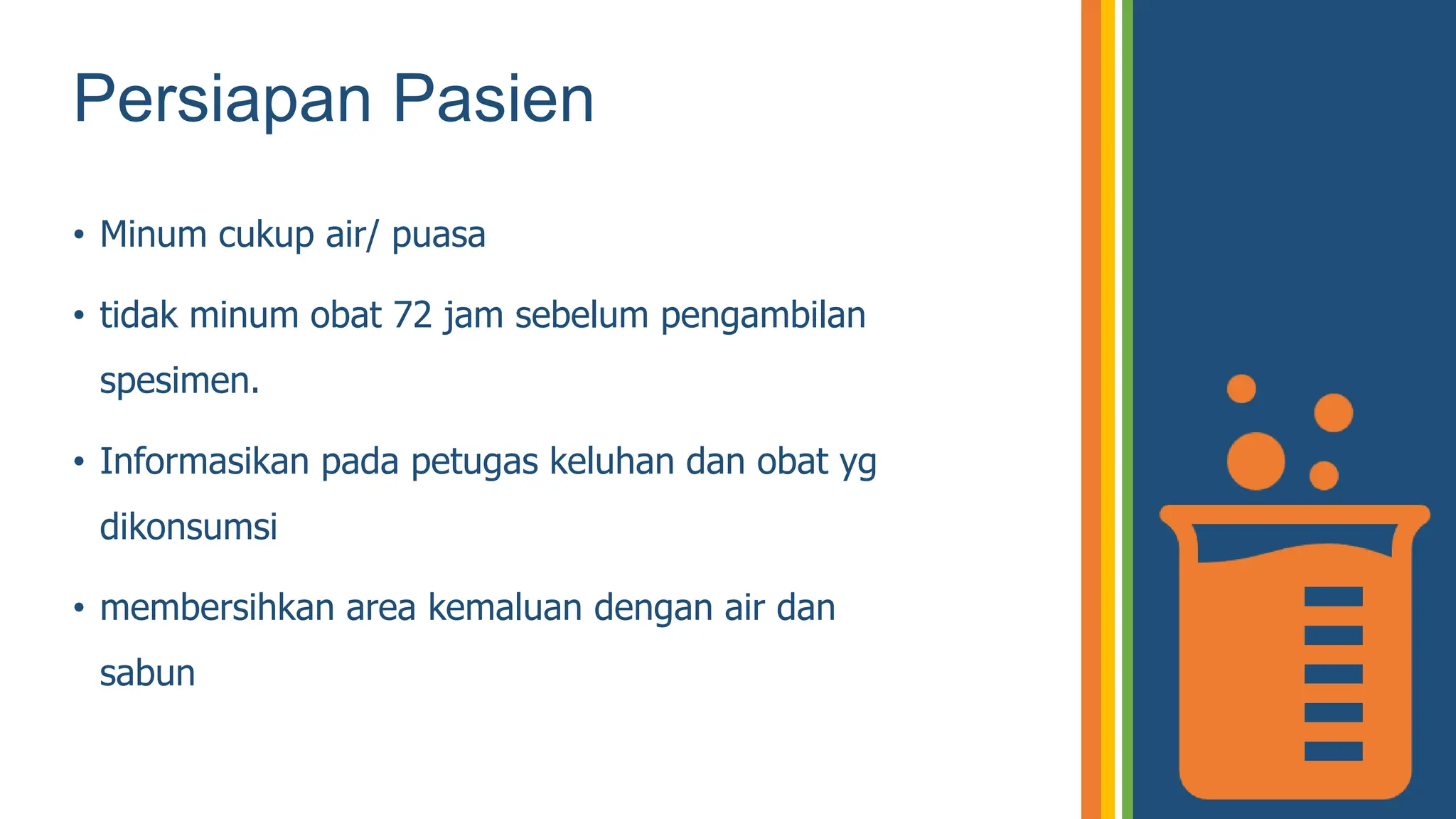 Metode pengambilan spesimen urine untuk TLM PPT