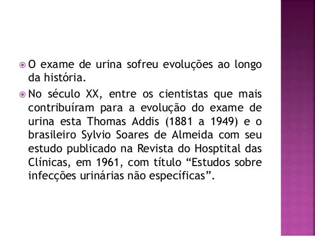 Nitrito positivo no exame de urina