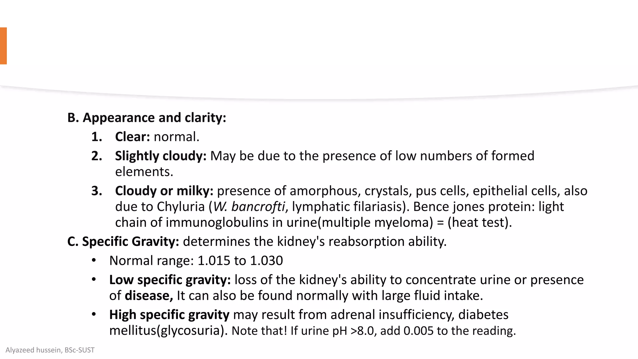 Urinalysis a comprehensive review | PPTX