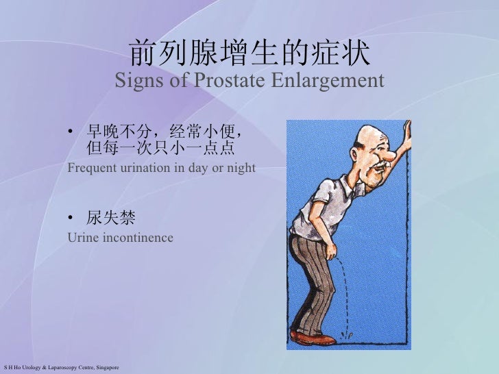 Urinary Problems In Aging Male - Chinese