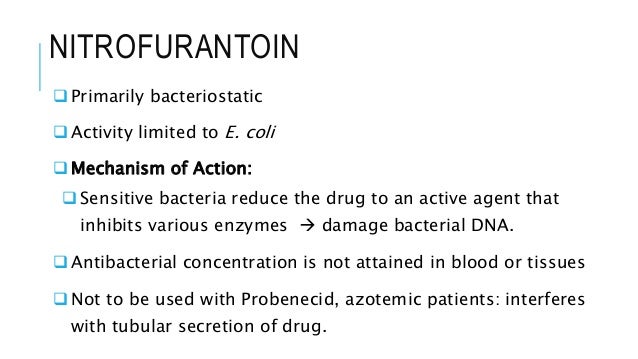 How effective is nitrofurantoin for uti should i take