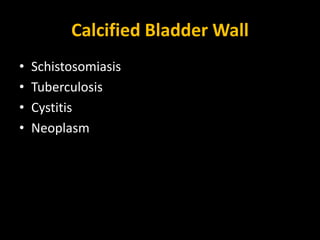 Urinary bladder pathologies | PPTX