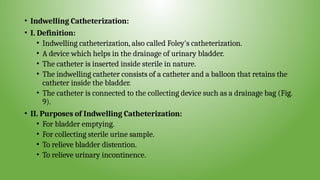 Define Foley Urinary Catheterization.pptx fdfdfdkfdgkkf | PPTX