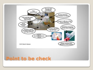 Point to be check
 