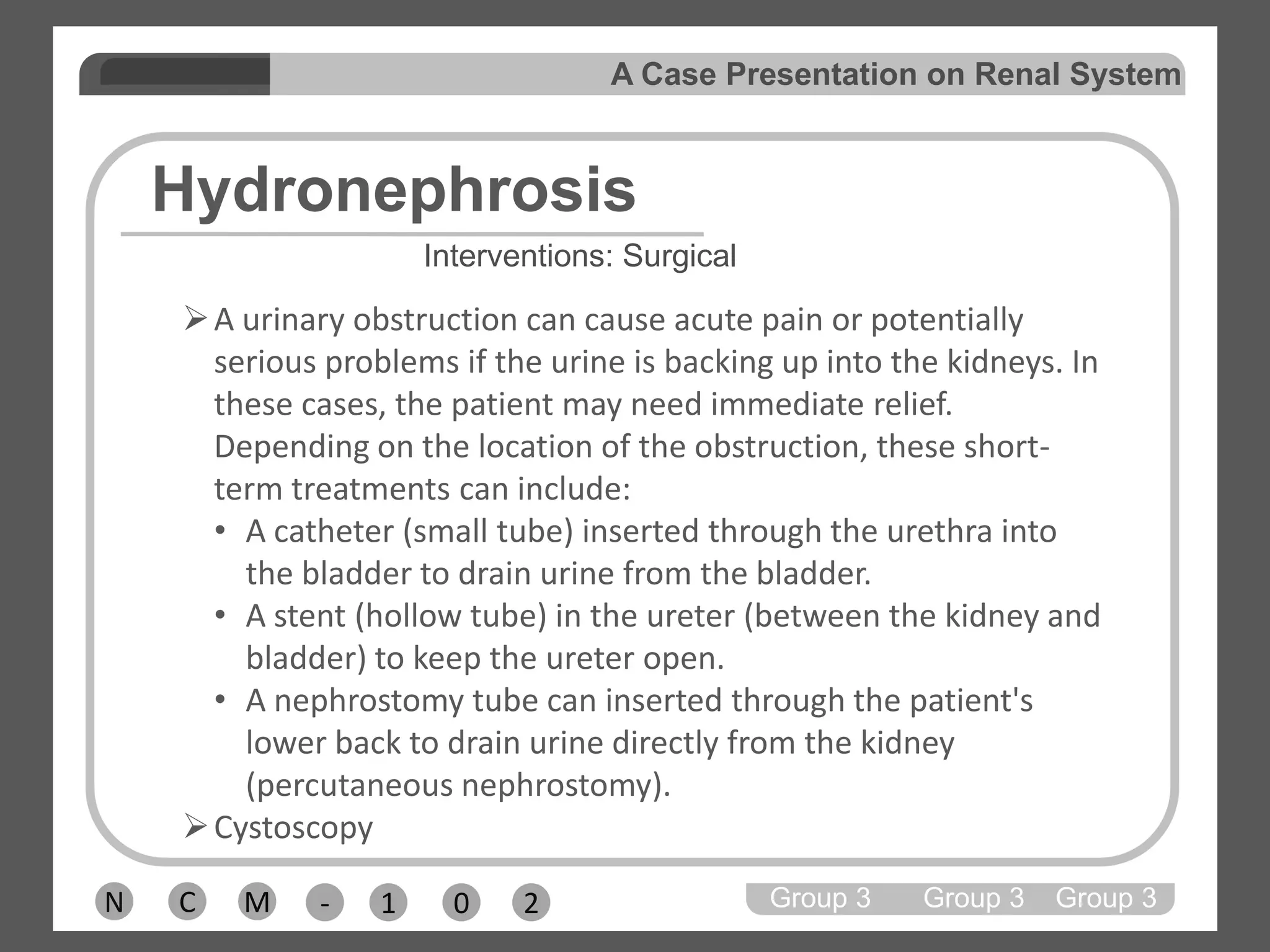 People with inflammatory bowel disease or who have had an intestinal bypass or ostomy surgery are also more likely to develop kidney stones.