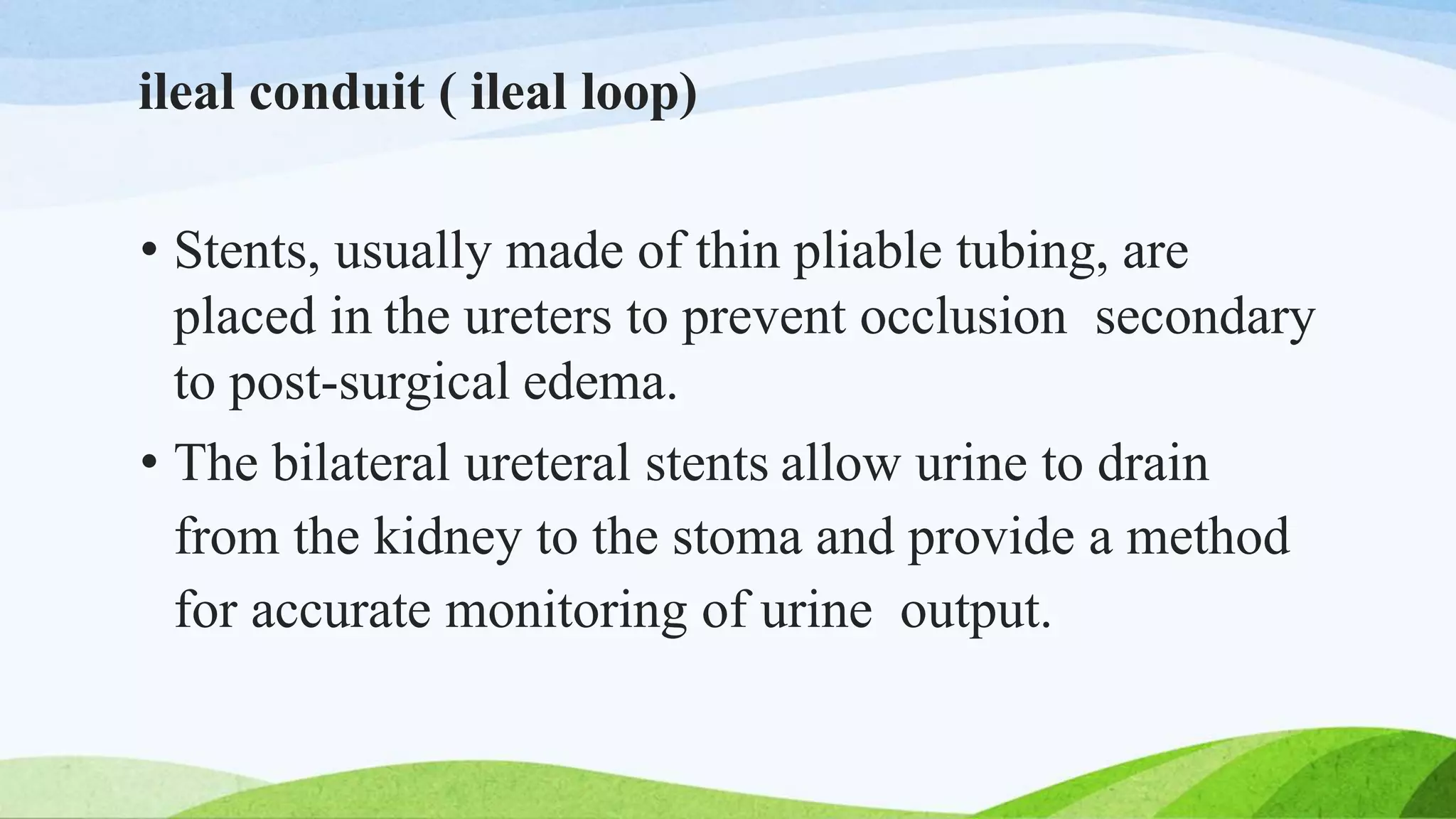 Urinary diversion | PPTX