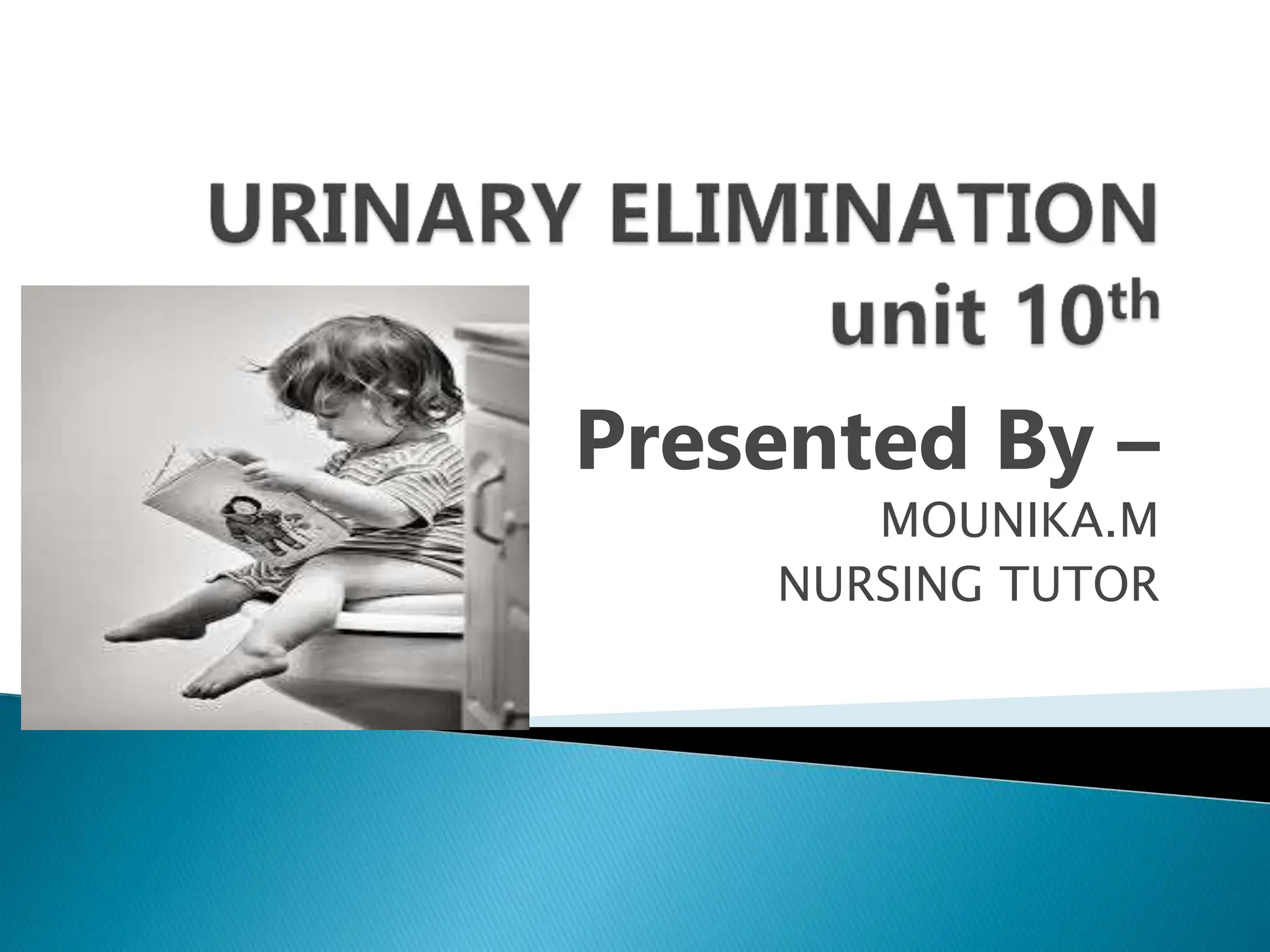 Urinary elimination pptx nursing foundation ppt