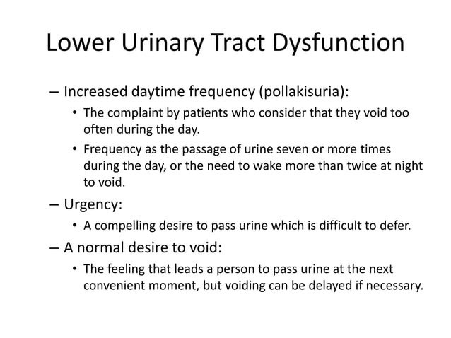 Urinary bowel Function & Dysfunction.pptx