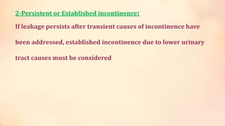 urinary incontinence in elderly.pptx