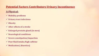 urinary incontinence in elderly.pptx
