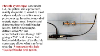 Urinary investigations | PPTX