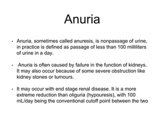 Urinary retension (1) | PPTX