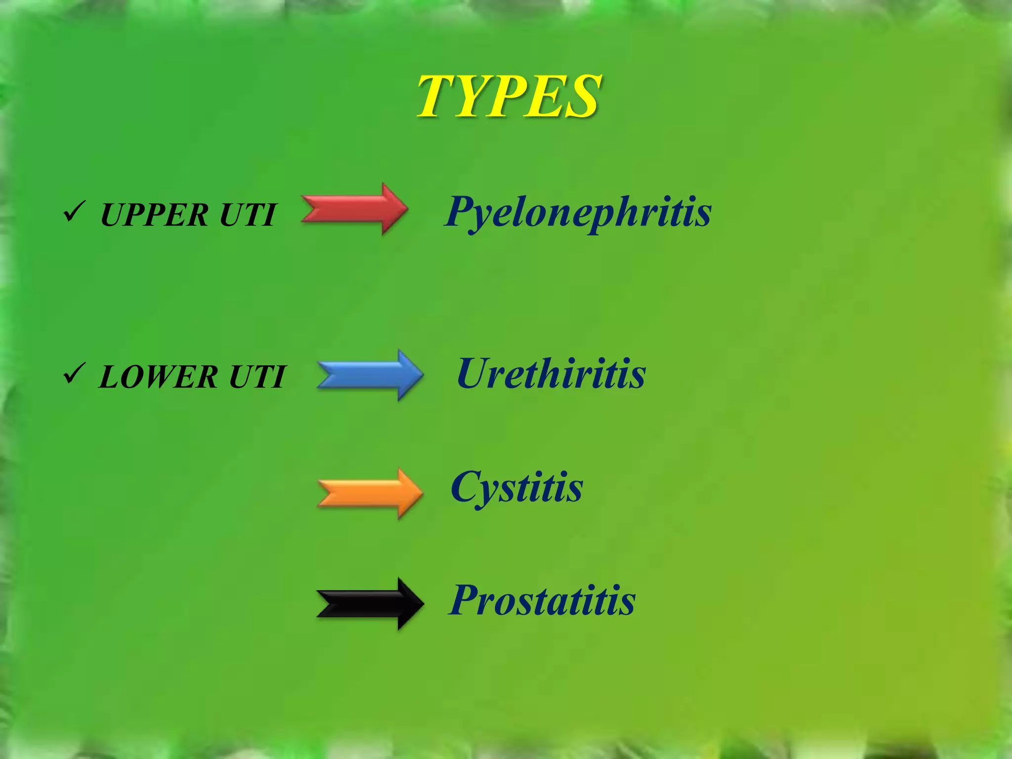 Urinary tract infection | PPT