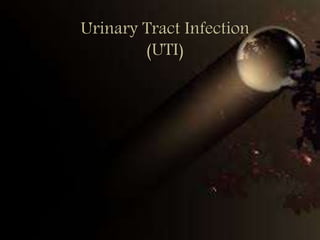 Urinary Tract Infection
((UTI
 