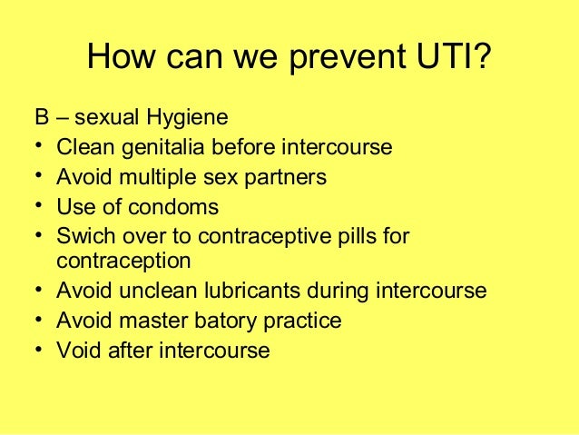 Can a urinary tract infection be prevented?