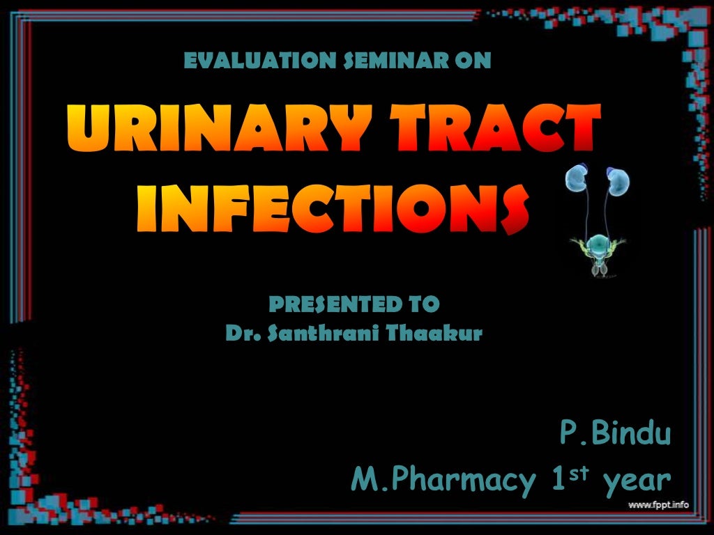 Urinary tract infections