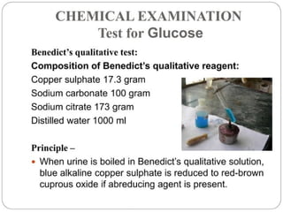 urine alaysis final biochemistry presentation