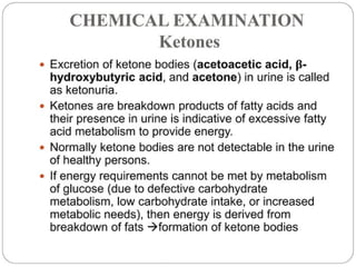urine alaysis final biochemistry presentation