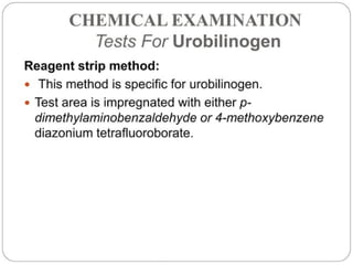 urine alaysis final biochemistry presentation