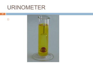 Urinometer Using urine basics.pptx