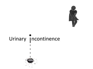 Urinary ncontinence
 