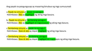 Uri ng pangungusap ayon sa kayarian | PPTX