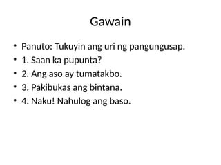 Sentences In Filipino Comprehensive Guide to the Four Types of Filipino Sentences | PPTX