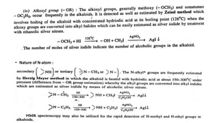• Nature of N-atom :
 