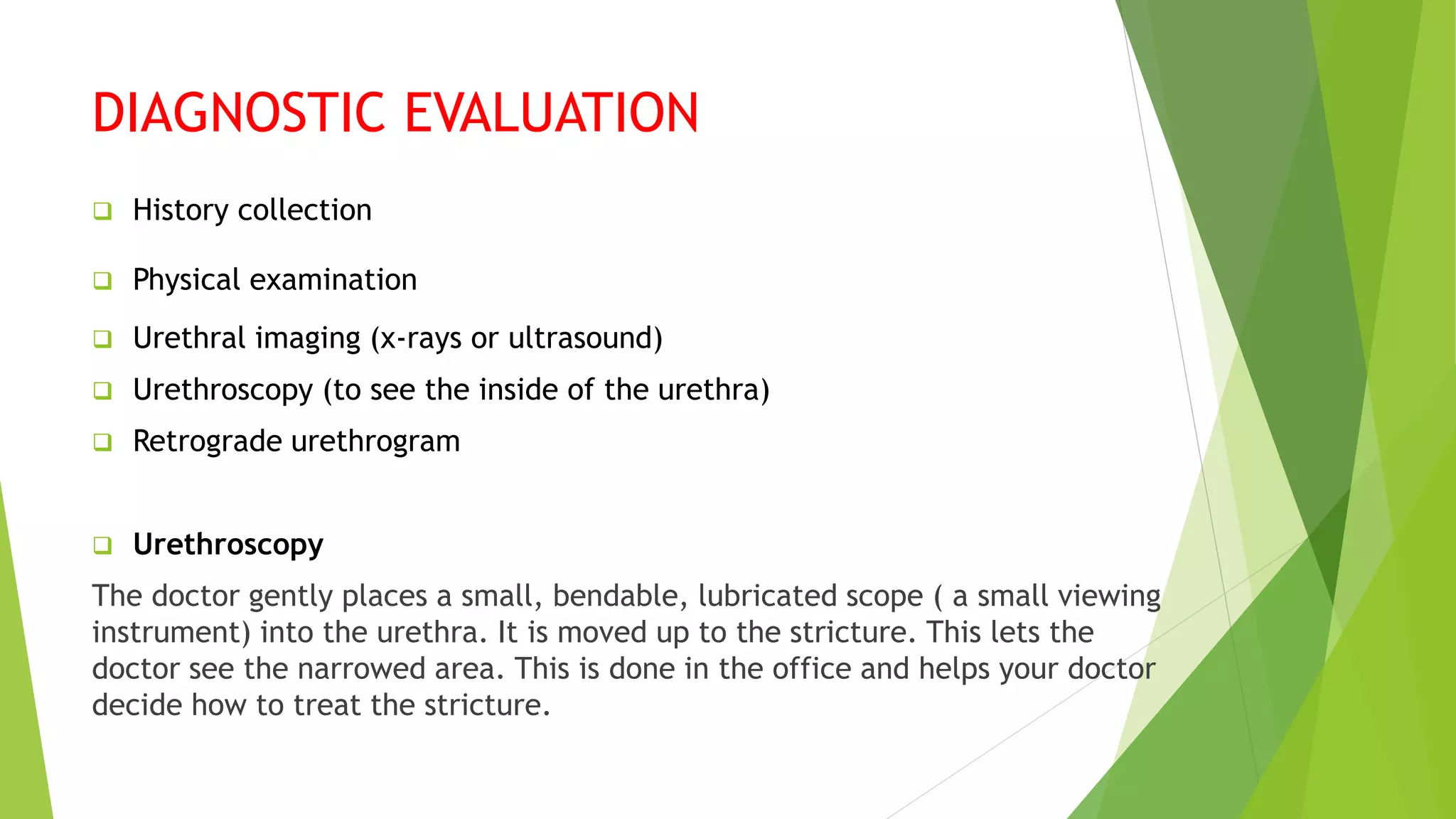 Urethral stricture | PPTX