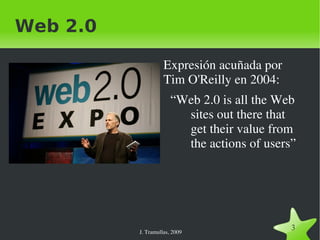 Web 2.0: participación de los usuarios 