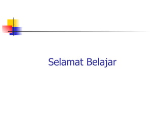 Selamat Belajar 