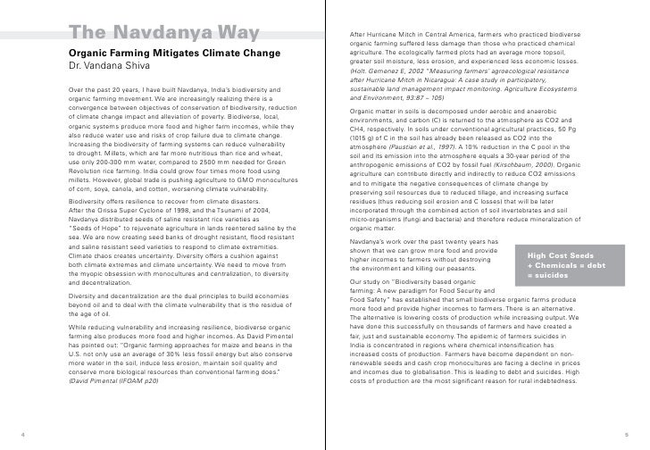 essay on organic farming