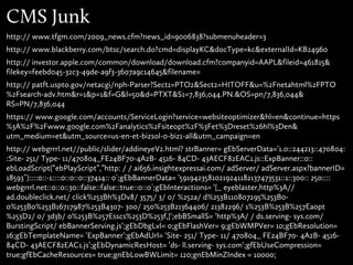 CMS Junk
http:// www.tfgm.com/2009_news.cfm?news_id=9006838?submenuheader=3
http:// www.blackberry.com/btsc/search.do?cmd=displayKC&docType=kc&externalId=KB24960
http:// investor.apple.com/common/download/download.cfm?companyid=AAPL&fileid=461815&
filekey=feebd045-32c3-49de-a9f3-3607a9c14645&filename=
http:// patft.uspto.gov/netacgi/nph-Parser?Sect1=PTO2&Sect2=HITOFF&u=%2Fnetahtml%2FPTO
%2Fsearch-adv.htm&r=1&p=1&f=G&l=50&d=PTXT&S1=7,836,044.PN.&OS=pn/7,836,044&
RS=PN/7,836,044
https:// www.google.com/accounts/ServiceLogin?service=websiteoptimizer&hl=en&continue=https
%3A%2F%2Fwww.google.com%2Fanalytics%2Fsiteopt%2F%3Fet%3Dreset%26hl%3Den&
utm_medium=et&utm_source=us-en-et-bizsol-0-biz1-all&utm_campaign=en
http:// webgrrrl.net//public/slider/addineyeV2.html? strBanner= gEbServerData=’1.0::244213::470804:
:Site- 251/ Type- 11/470804_FE24BF70-4A2B- 4516- 84CD- 43AECF82EAC1.js::ExpBanner::0::
ebLoadScript(“ebPlayScript”,”http: / / ai656.insightexpressai.com/ adServer/ adServer.aspx?bannerID=
18593″)::::0::-1::::0::0::0::37414:: 0′;gEbBannerData= ’59194235810219241182137473531::1::300:: 250::::
webgrrrl.net::0::0::30::false::false::true::0::0 ′;gEbInteractions= ‘[_ eyeblaster,http%3A//
ad.doubleclick.net/ click%253Bh%3Dv8/ 3575/ 3/ 0/ %252a/ d%253B110807295%253B0-
0%253B0%253B16717987%253B4307- 300/ 250%253B21364406/ 21382296/ 1%253B%253B%257Eaopt
%253D2/ 0/ 3d3b/ 0%253B%257Esscs%253D%253f,]‘;ebBSmallS= ‘http%3A/ / ds.serving- sys.com/
BurstingScript/ ebBannerServing.js’;gEbDbgLvl= 0;gEbFlashVer= 9;gEbWMPVer= 10;gEbResolution=
16;gEbTemplateName= ‘ExpBanner’;gEbAdUrl= ‘Site- 251/ Type- 11/ 470804_ FE24BF70- 4A2B- 4516-
84CD- 43AECF82EAC1.js’;gEbDynamicResHost= ‘ds- ll.serving- sys.com’;gfEbUseCompression=
true;gfEbCacheResources= true;gnEbLowBWLimit= 120;gnEbMinZIndex = 10000;
 