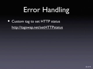 URL Design with Lasso