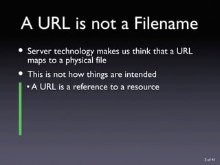 URL Design with Lasso
