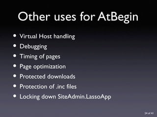 URL Design with Lasso