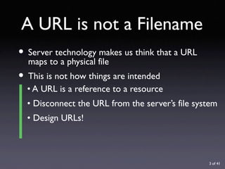 URL Design with Lasso