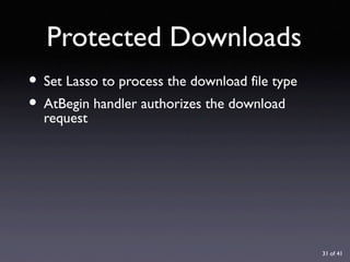 URL Design with Lasso