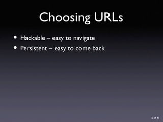 URL Design with Lasso