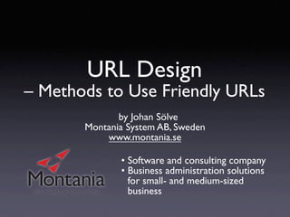 URL Design with Lasso