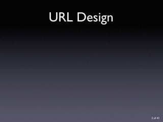 URL Design with Lasso