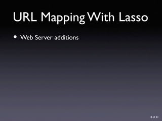 URL Design with Lasso