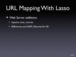 URL Design with Lasso