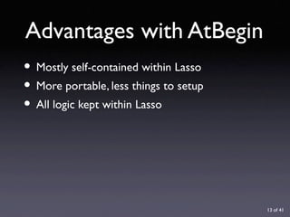 URL Design with Lasso