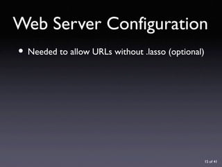 URL Design with Lasso