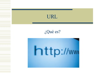 URL ¿Qué es? 